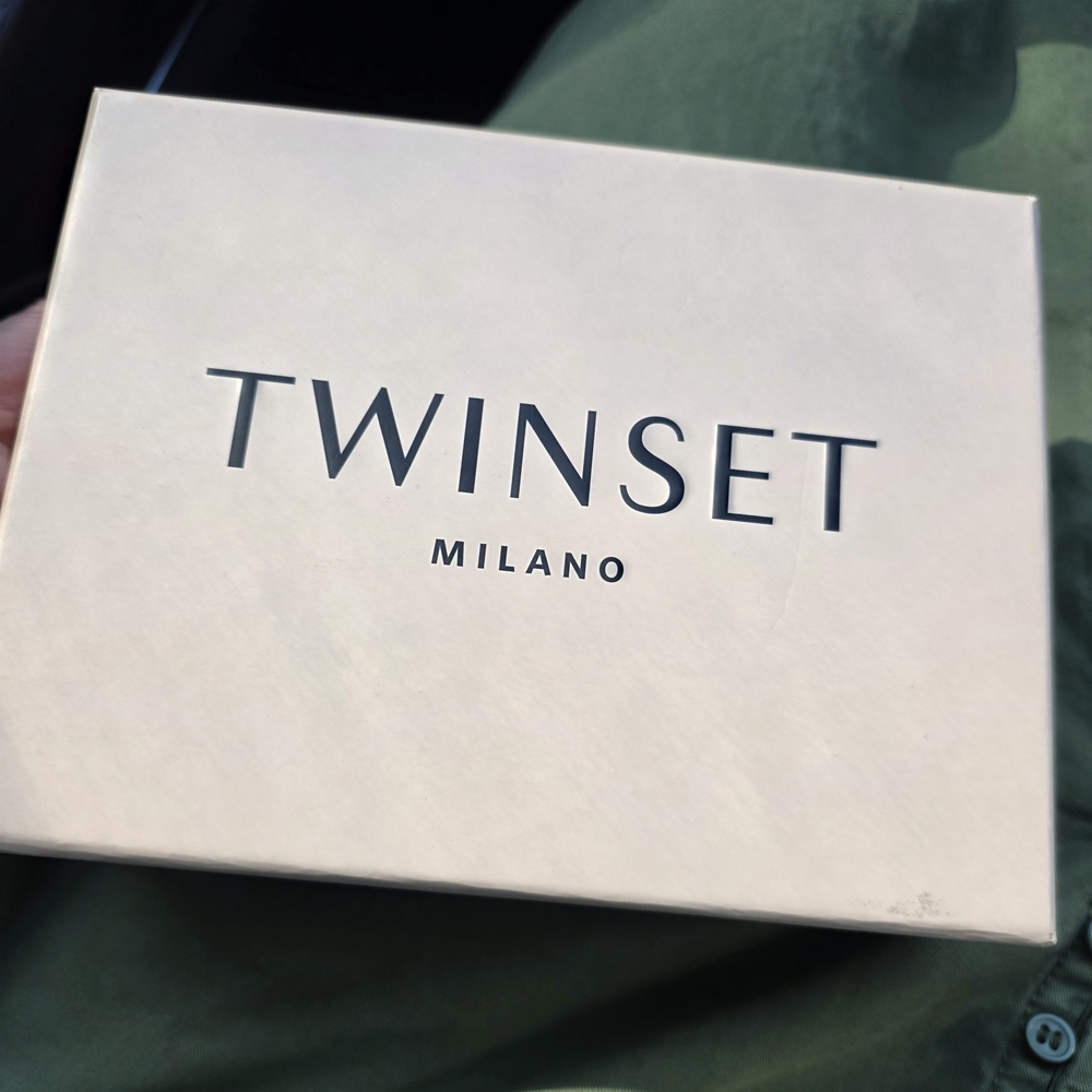 Twin-Set White Leather Wallet - Picture 2 of 8